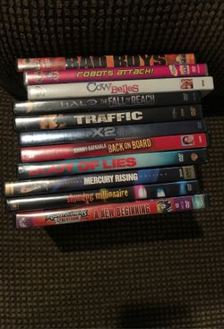 11 movie dvd lot