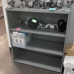 Small Grey Bookshelf