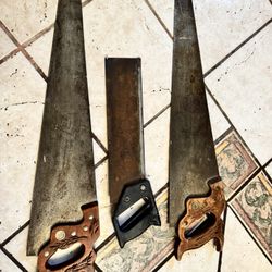 3 Hand Saws