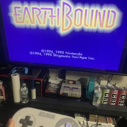 Super Nintendo Entertainment System (snes) With HDMI Adapt