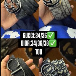 designer belts available 