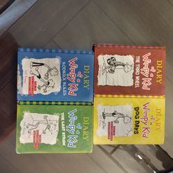 Diary of a Wimpy Kid books..