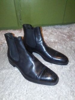Prada  mens zip half boot 9