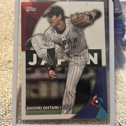 Shohei Ohtani Topps  Obo