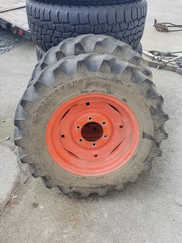 Kubota Rear Tractor Tires for Sale in WA OfferUp