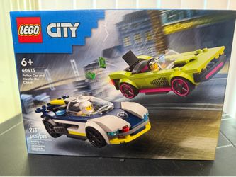 Lego 60415 police car and muscle car chase