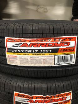 Brand New Tires (1) Arroyo Eco Pro HT (225/65R17) (Single) ($75)