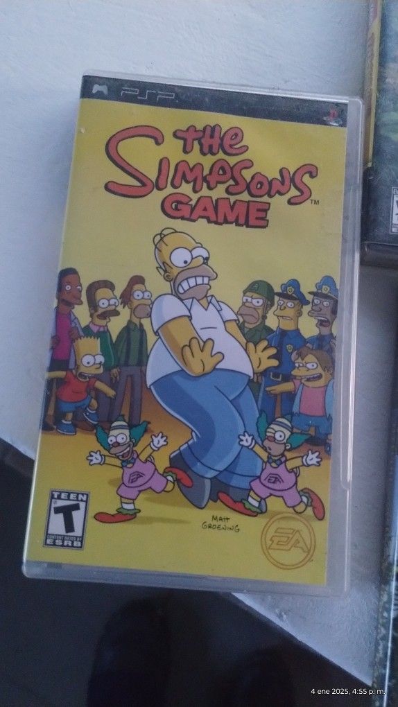 Jugué De Simpson Psp