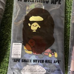 Blue Bape Camo Shirt 