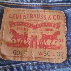 501's Levis Jeans