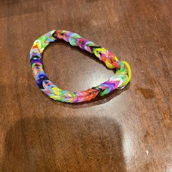 Rainbow Loom Rubber Band Bracelet - Custom Made