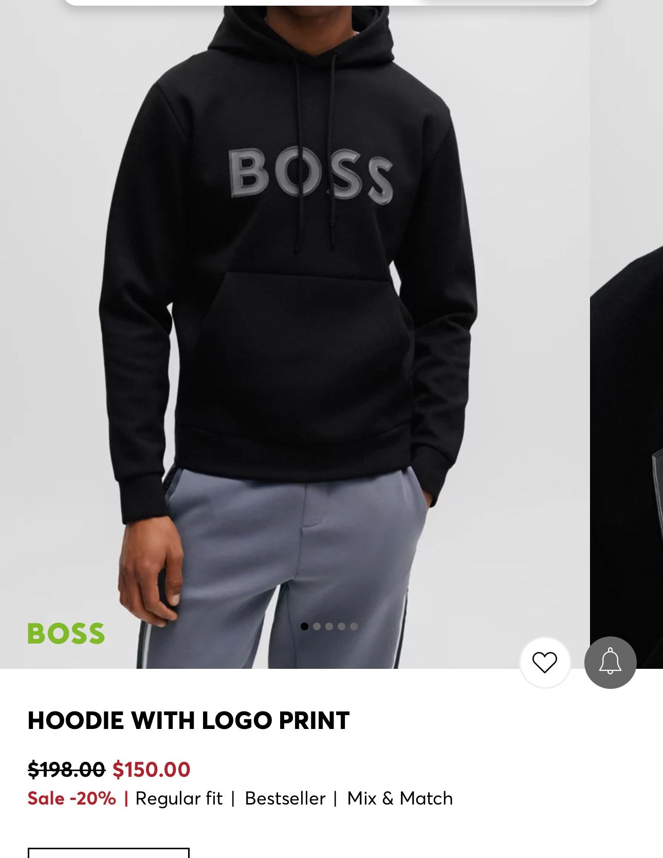 hugo boss sweater men