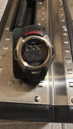 Watch Black Chrome G Shock Rd