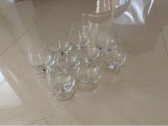 Brandy snifter glasses