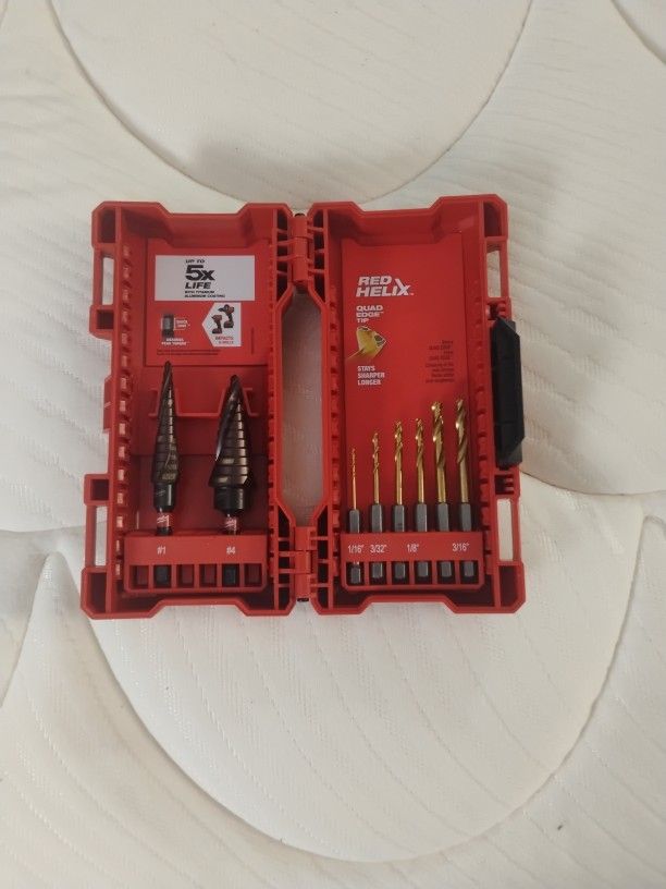 Milwaukee Shockwave Impact Duty Drill Bits 8 Drill Bits Total
