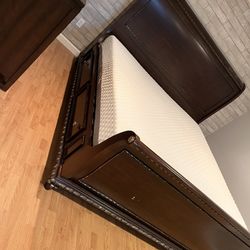 Three Piece Bedroom Set For Sale (no Mattress) 