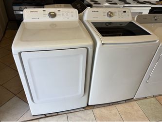 Samsung washer and electric dryer