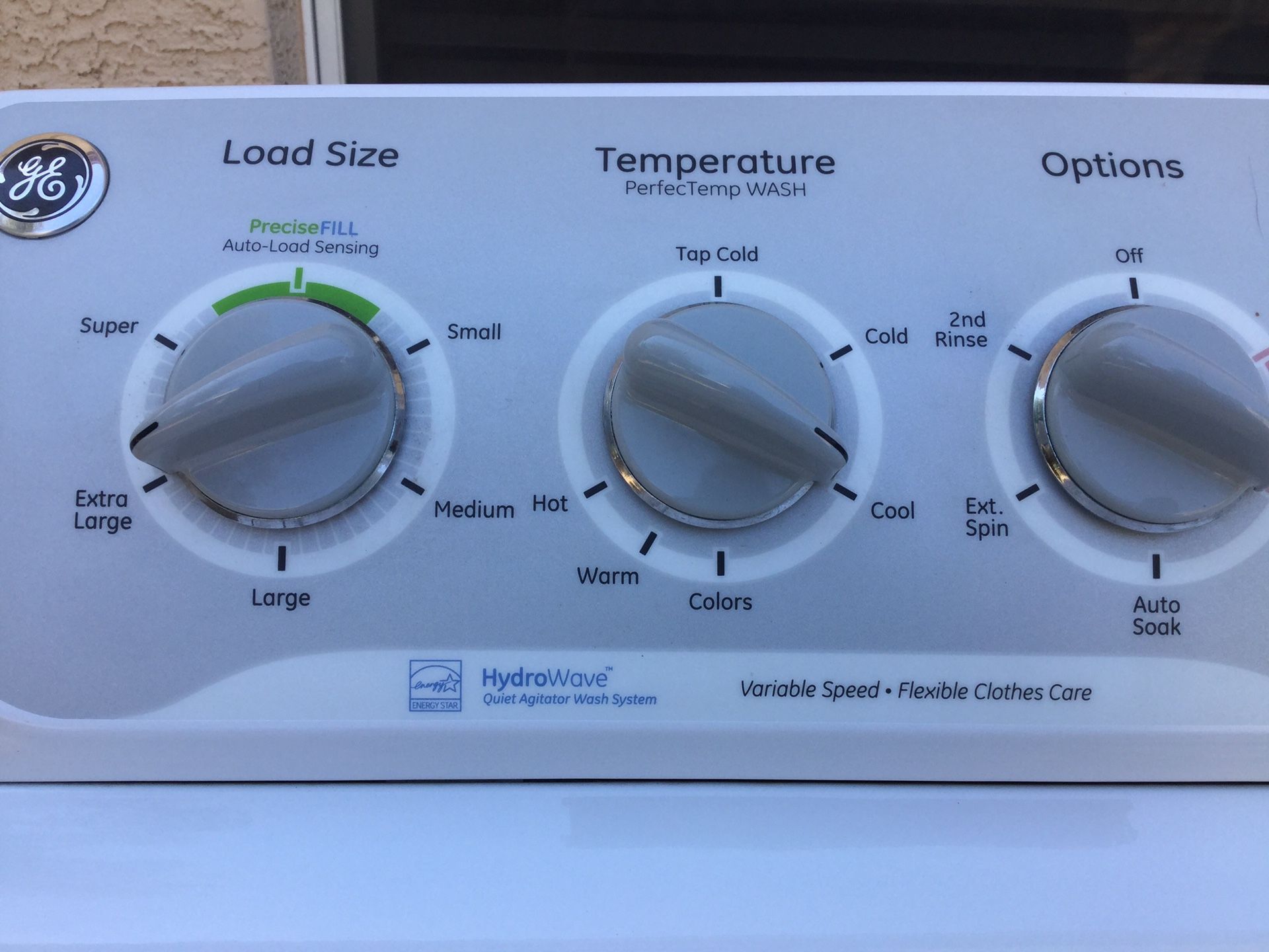 Washer “GE Hydrowave Quiet Agitator Washing System” High Quality for