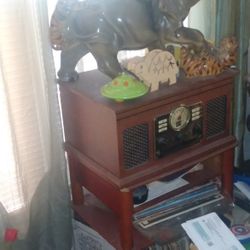 Music And Record And Cd Player