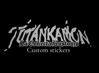 Brand new Tutankamon custom Victor Mendivil vinyl sticker decal.
