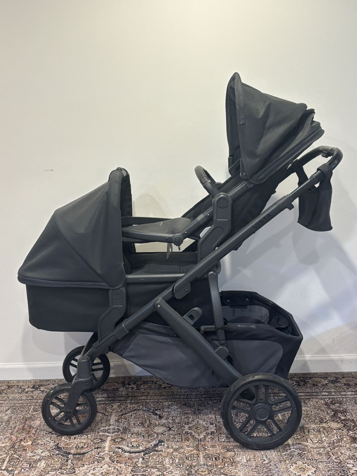 UPPAbaby Vista V2 Stroller, Bassinet + Mesa Max Infant Car Seat & Base Plus Accessories