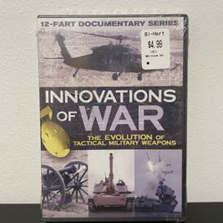Innovations Of War Evolution Of Tactical Military Weapons DVD NEW SEALED 2015