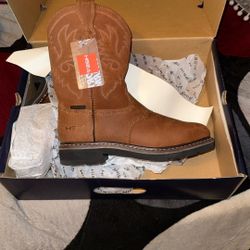 Steel Toe Cowboy Boots
