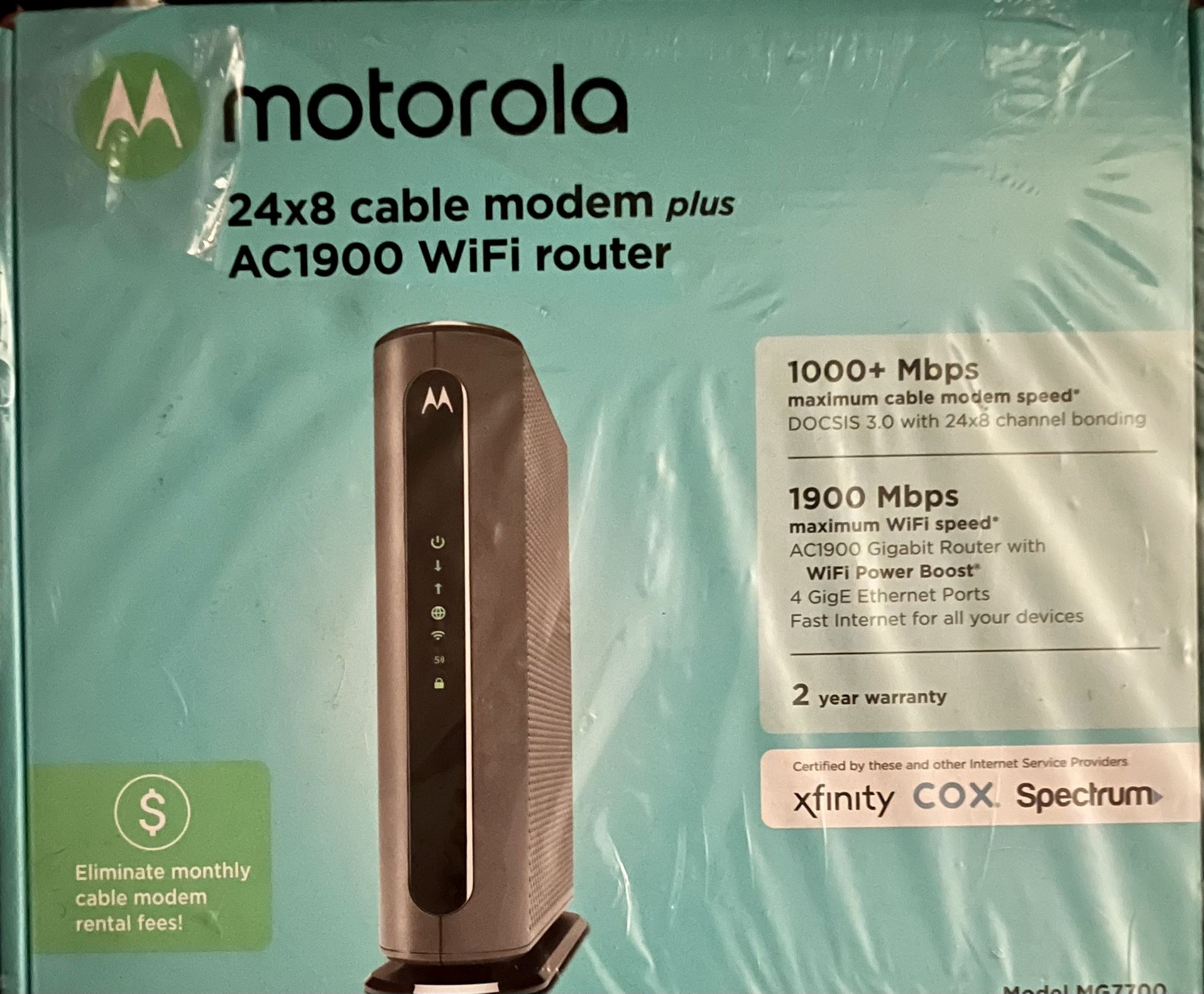 Motorola AC1900 Wi-Fi router