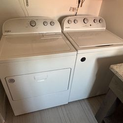Washer and Dryer