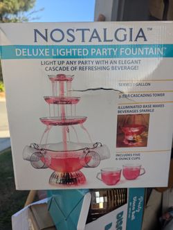 Deluxe Lighted Party Fountain 