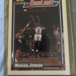 1993  High Light  #3 Tops Michael Jordan Card