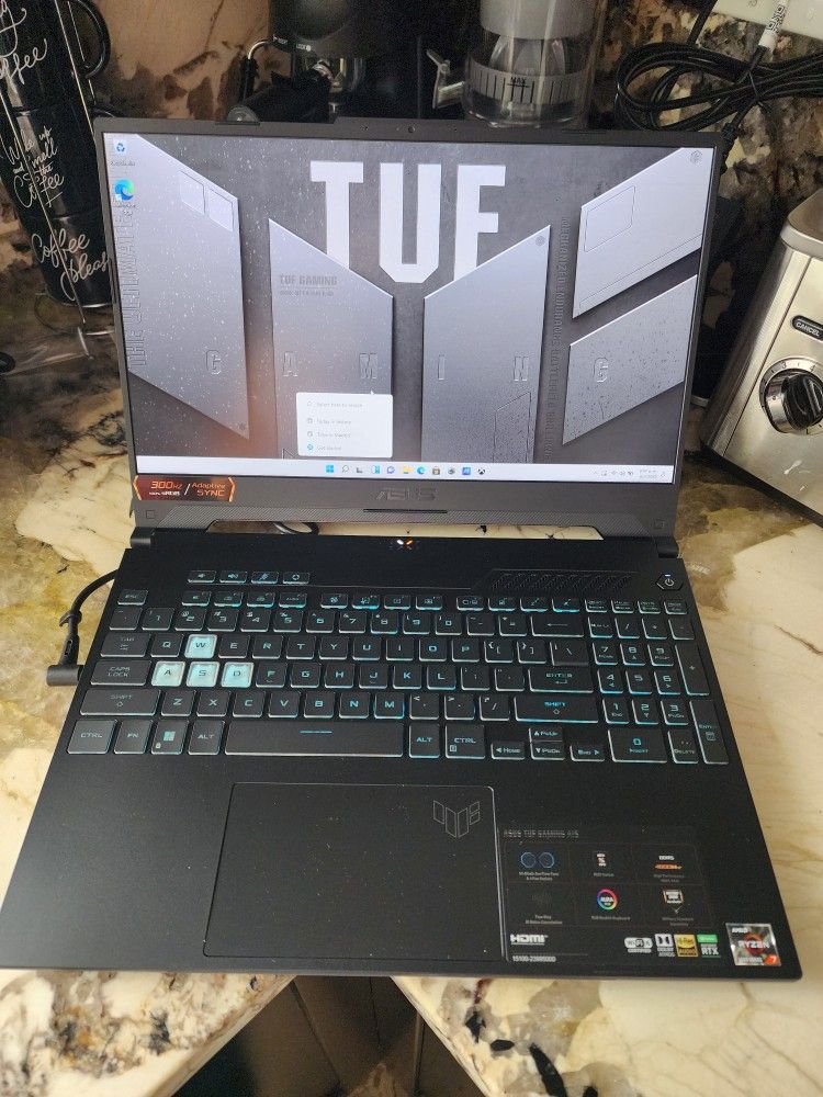 💻 ASUS TUF Gaming A15 – Ryzen 7 / RTX 3060 / 16GB / 512GB SSD Non Touch Display – Open Box