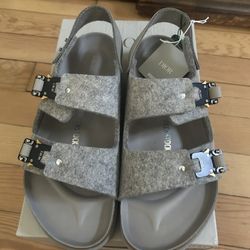 Dior Birkenstock Milano Sandal Grey