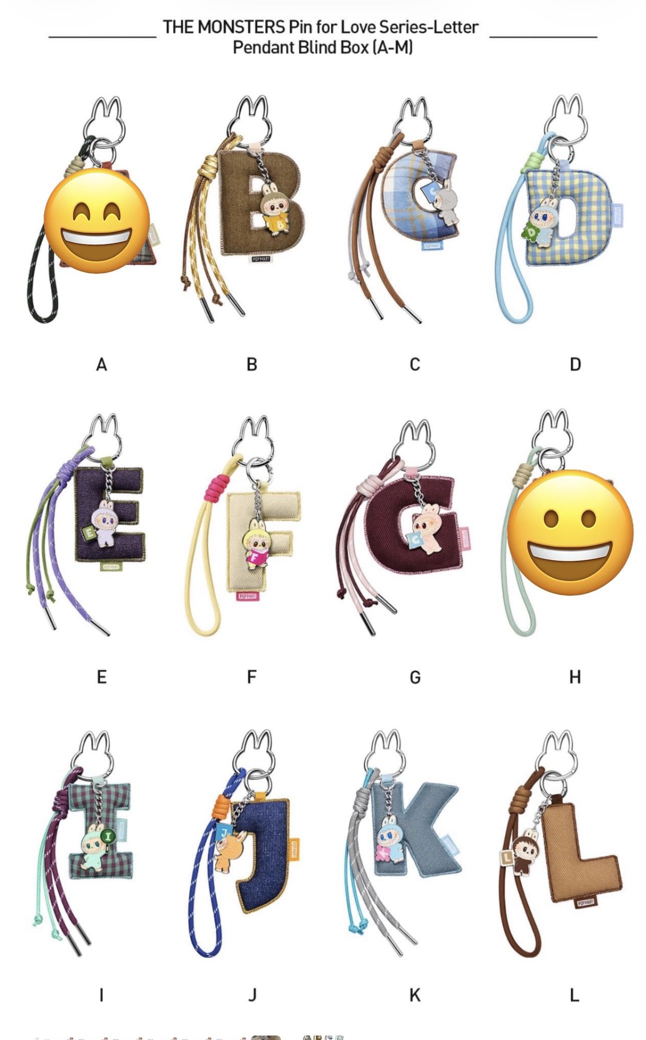 Labubu Pin For Love letters