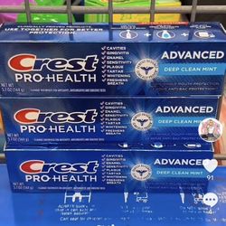 3 Crest Pro Health Advanced Deep Clean Mint