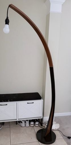 Arched floor lamp