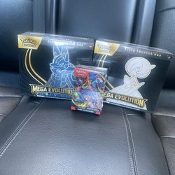 Phantasmal Flames Booster Bundle & Mega Evolution Etb