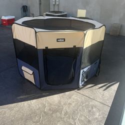 Collapsible XL Dog Playpen - Like New 