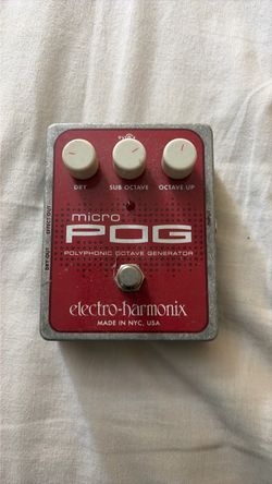 Electro-Harmonix Micro POG Guitar Pedal