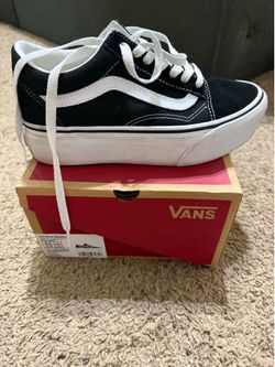 VANS Old skool stackform size 7.5