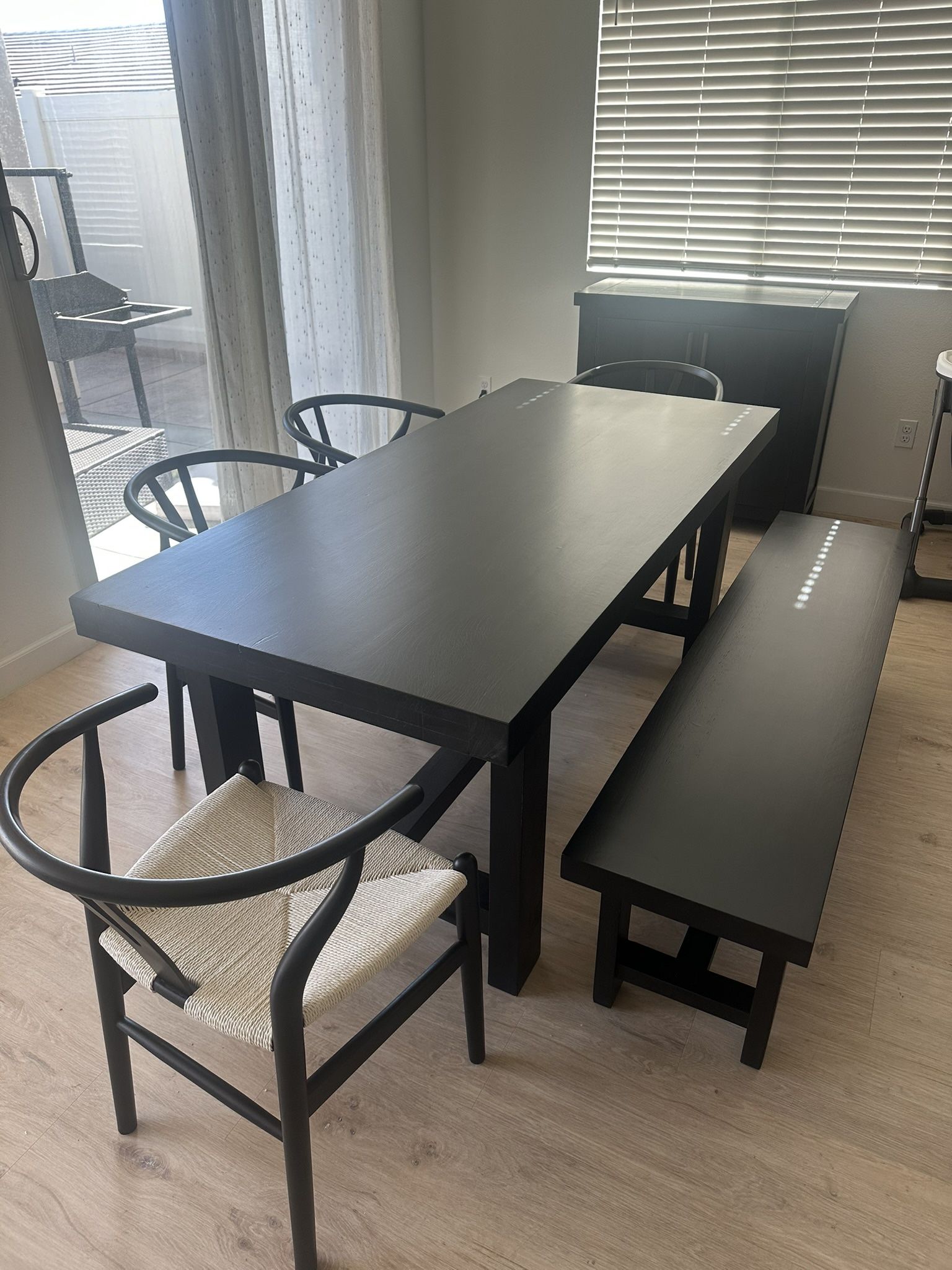 Pottery Barn Reed Dining Set
