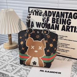 【Japanese & Korean Style Knitted Tote Bag】 $15 ✅ Portable & Commute-Friendly: Compact and lightweight—perfect for grabbing on the go, whether for work