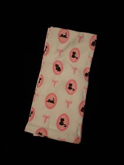 Coquette Kitty Kitchen Towels Set of 2