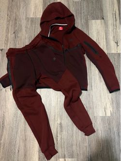 Nike Tech Small Men’s Set Burgundy,Maroon