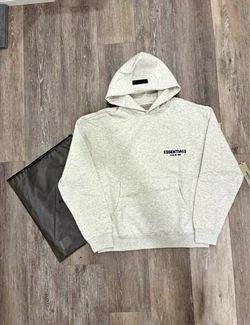 Essentials Fear of God Hoodie Light Oatmeal