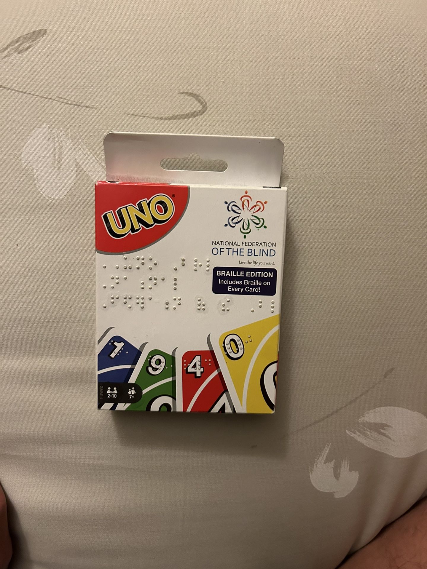 Uno National Federation of the Blind Braille Edition Sealed Set
