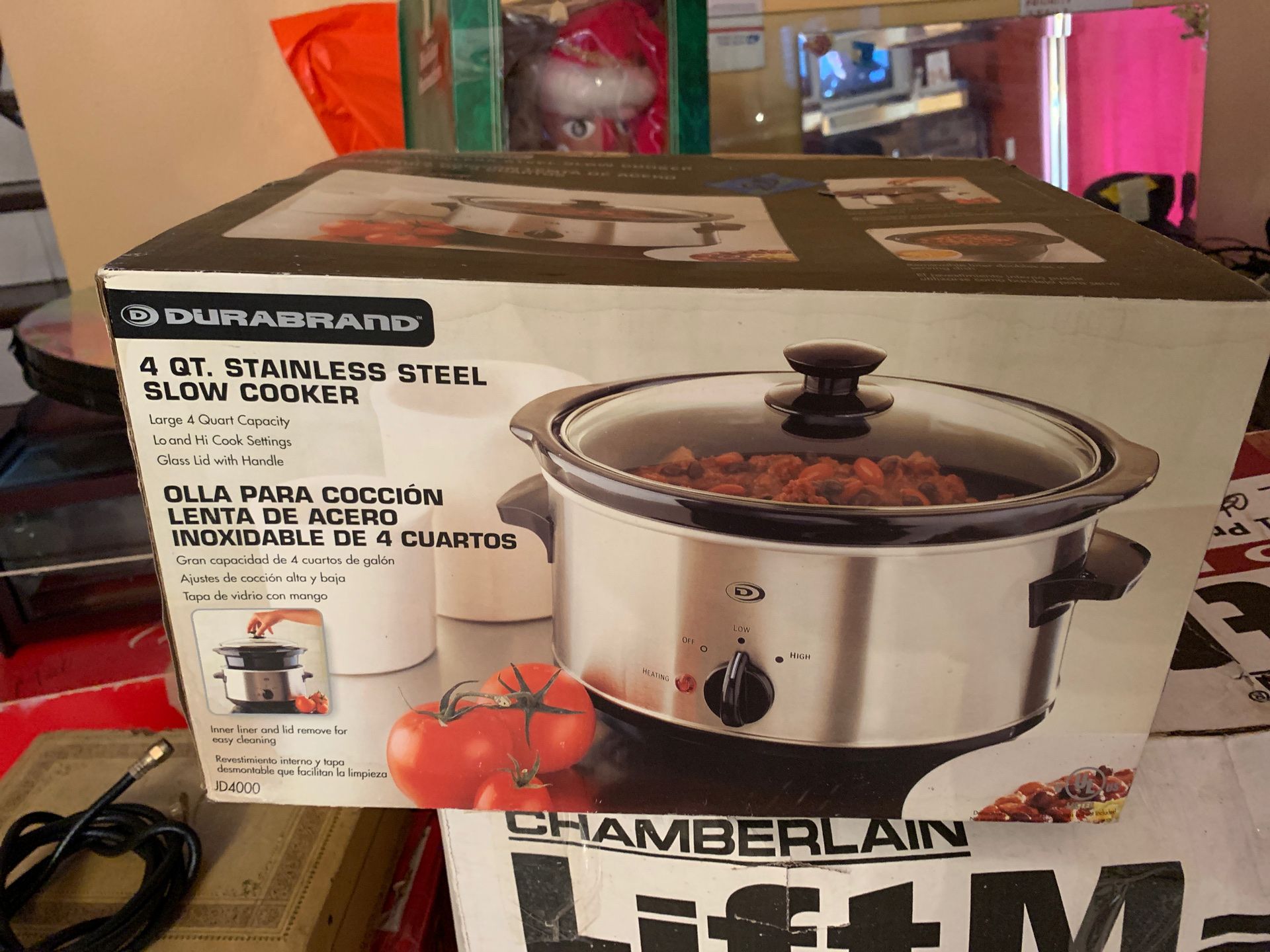 Durabrand stainless steel slow cooker