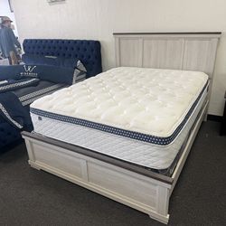 Queen bed frame