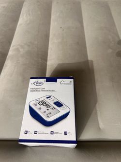 Lovia Upper Arm Digital Blood Pressure Monitor LCD Double Users Intelligent Cuff