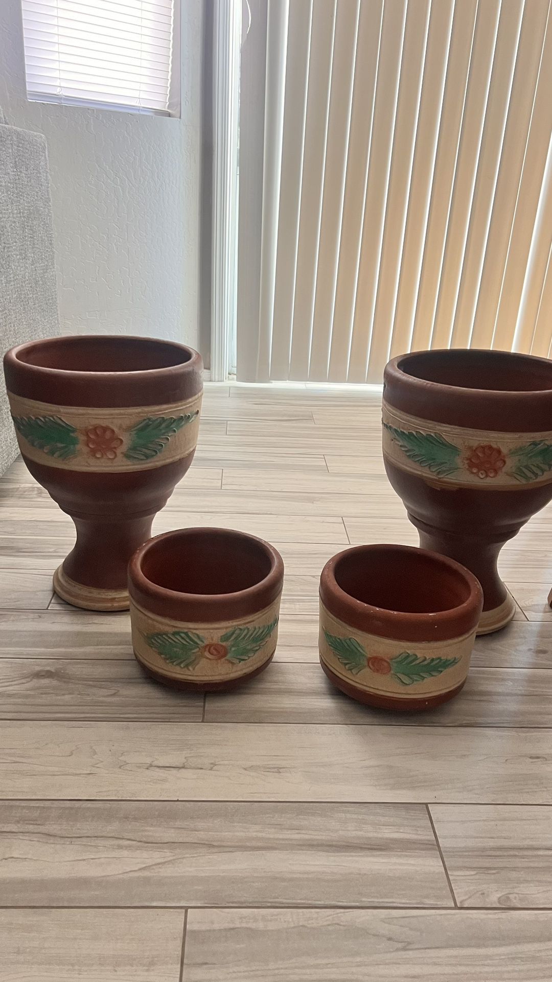 4pc Flower Pots